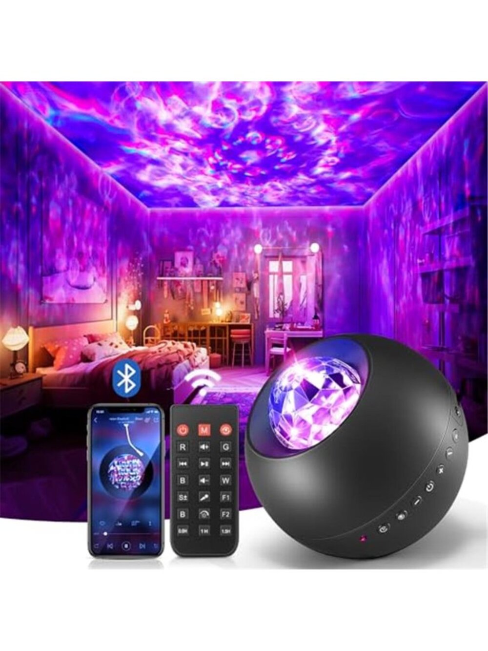 Galaxy Projector for Bedroom Birthday Gifts for Teen Boy Gifts, LED Galaxy Light